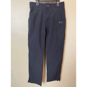OAKLEY Mens Take Pro Pants Blackout Performance Water Resistant 28x30